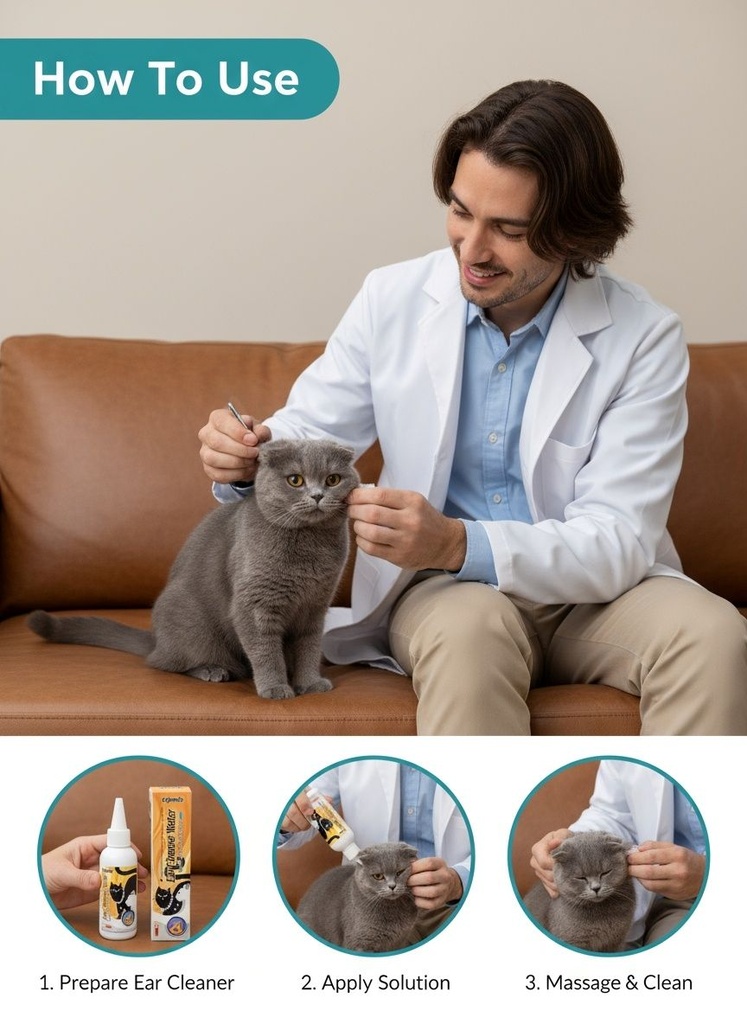 Cat Ear Cleanse Water- 60ml
