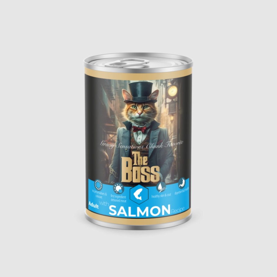 The Boss |Cat Food With Salmon