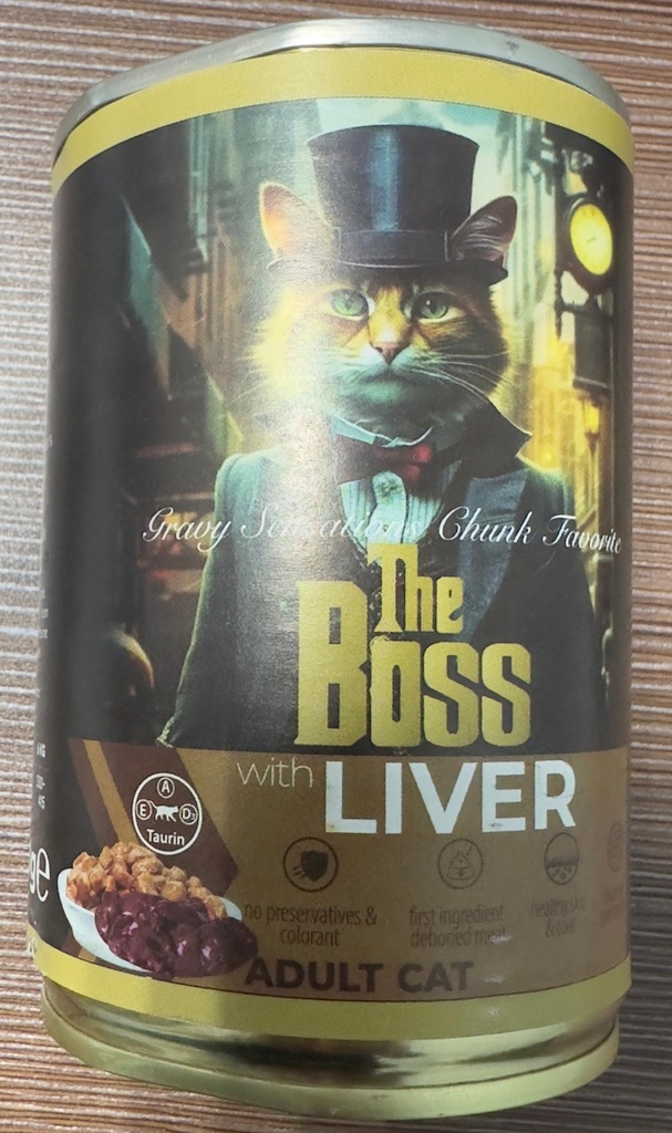 The Boss |Cat Food With Liver