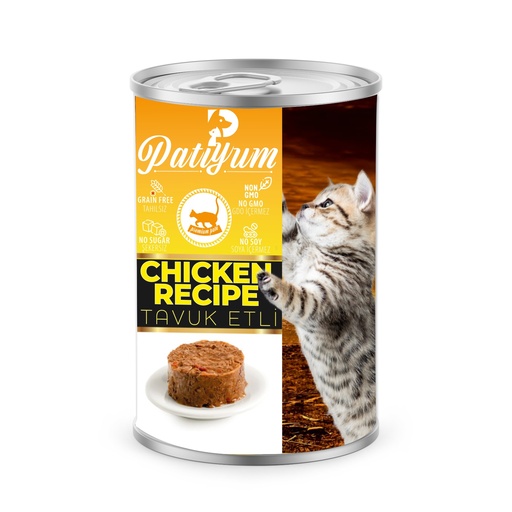 باتي يم | طعام باتيه رطب للقطط الصغيرة بالدجاج - 415 جم