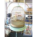 [9920G]  ستاند للاقفاص  ذهبي