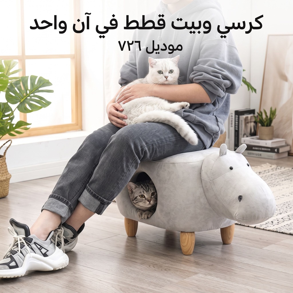 كرسي و بيت للقطط | A726