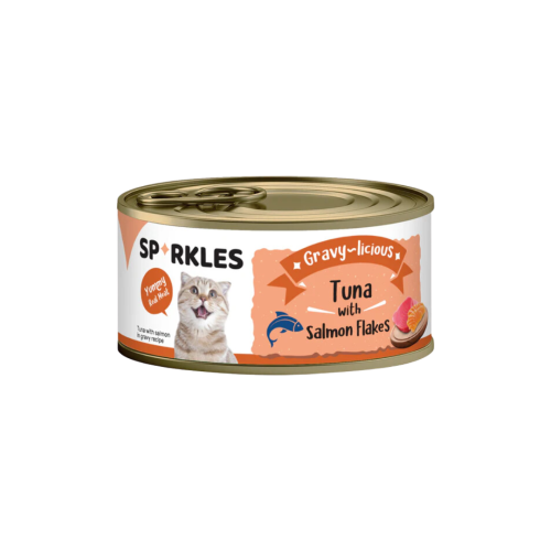 Sparkles Gravy Licious Tuna With Salmon-80Gm