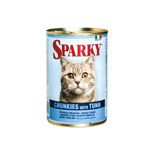 سباركي !!! غذاء يومي للقطط البالغة   415 جم