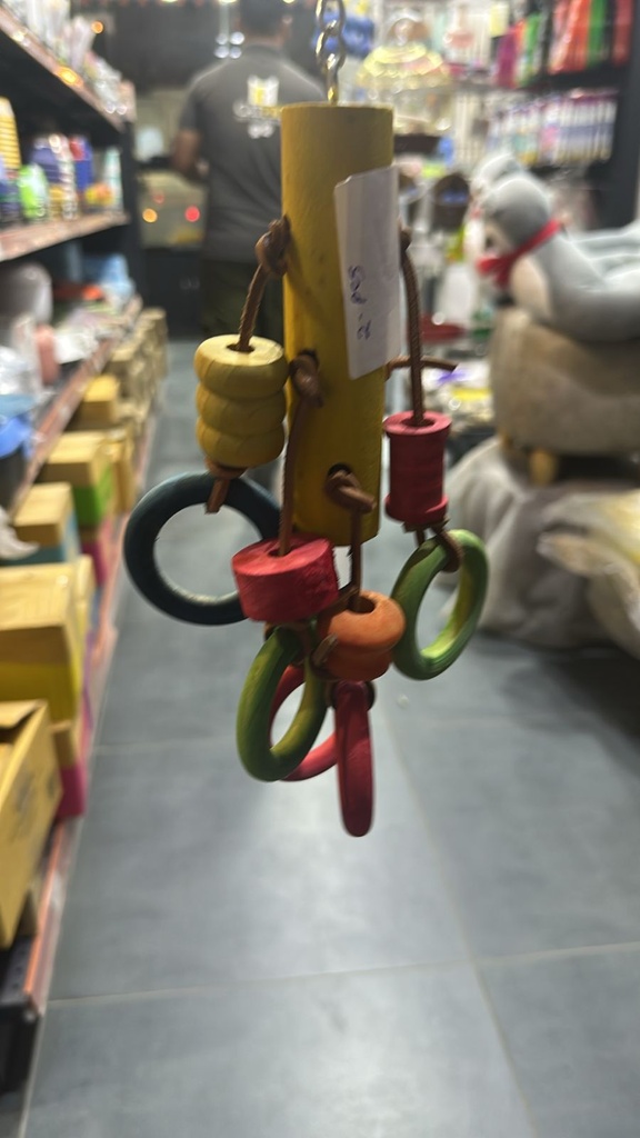 [LBW0152] لعبة الببغاء الخشبية