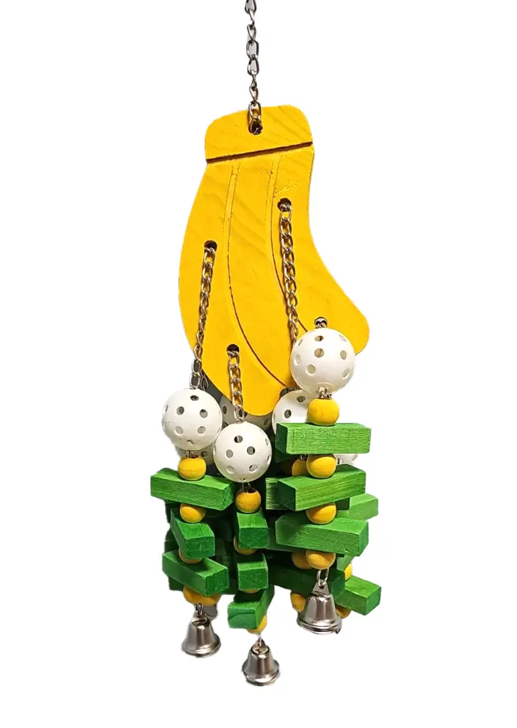 [LBW0149] لعبة الببغاء الخشبية