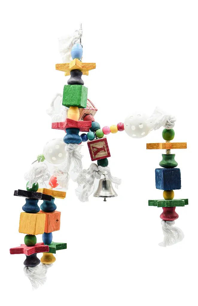 LBW0253 | لعبة الببغاء الخشبية