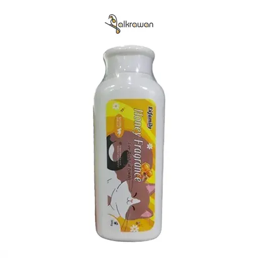 بودرة للتنظيف الجاف  القطط | عطر العسل | 300 جرام