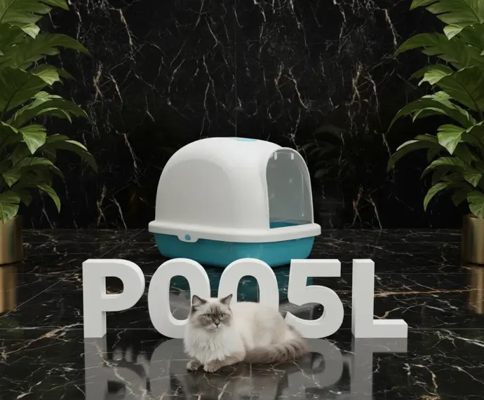  P005L | حمام مغلق للقطط (الكبسولة)