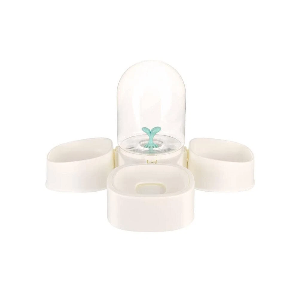 وحدة تغذية و شرب للقطط 