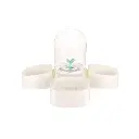 وحدة تغذية و شرب للقطط 