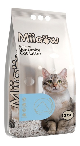 مياوو !!! رمل قطط برائحة بودرة الاطفال 20 لتر