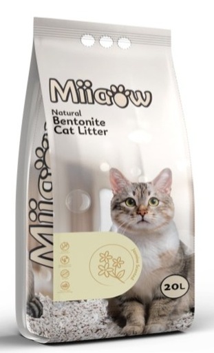 مياوو !!! رمل قطط برائحة الياسمين 20 لتر
