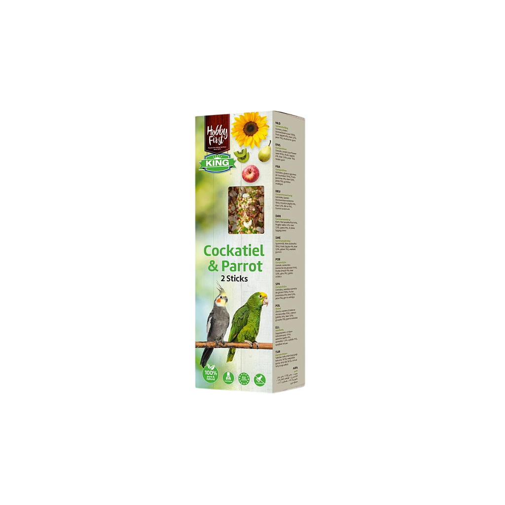Hobby King | Cockatiel Fruit Sticks | 90g