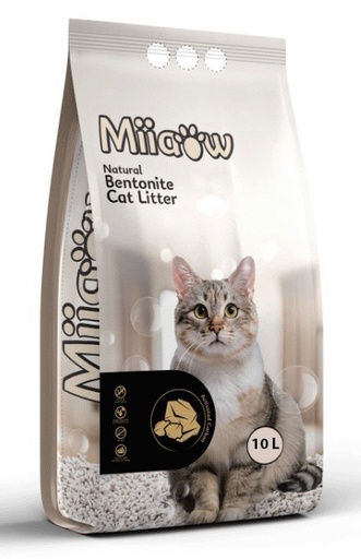 مياوو !!! رمل قطط  مدعم بالكربون النشط 10 لتر