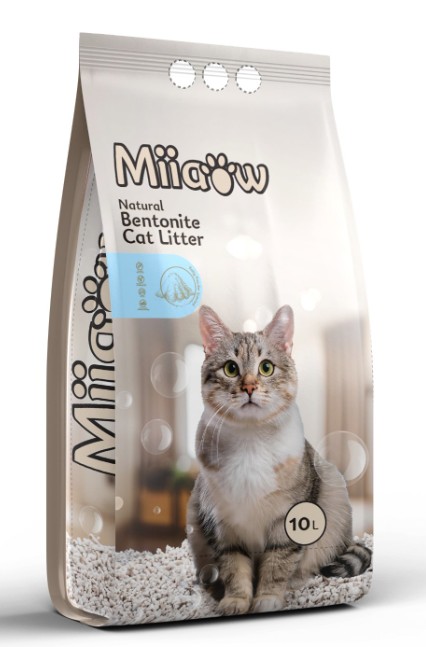 Miiaow | Bintonite Cat Litter Baby Powder | 10L