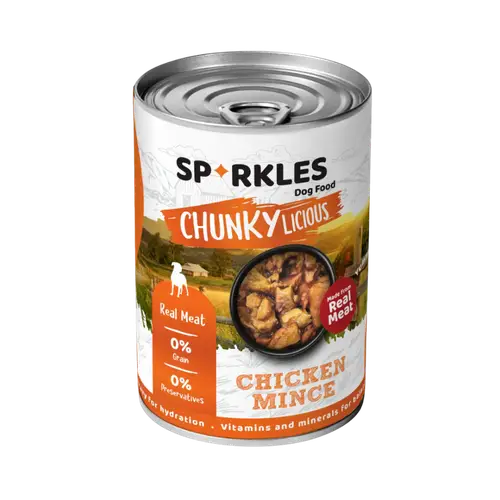 SPARKLES | DOG CANNED BEEF MINCE IN GRAVY | 400g 
