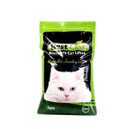 بيست كلين | رمل للقطط برائحة التفاح | 20 كجم