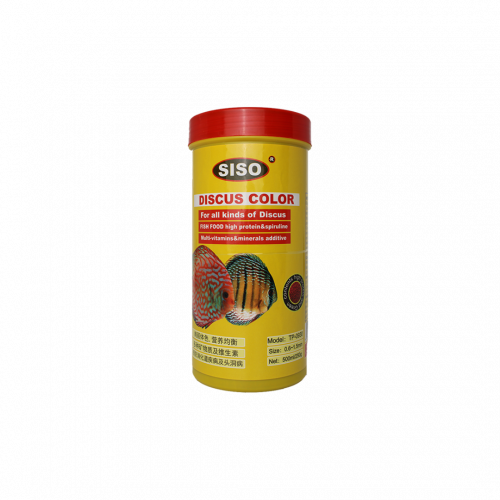 غذاء لسمكة الديسكس للمحافظة على الوانه زاهية  | 250 جم/500 مل