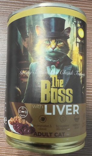 [BOSS|400gm] بووس طعام رطب للقطط مع لحم الضأن - 400 جم