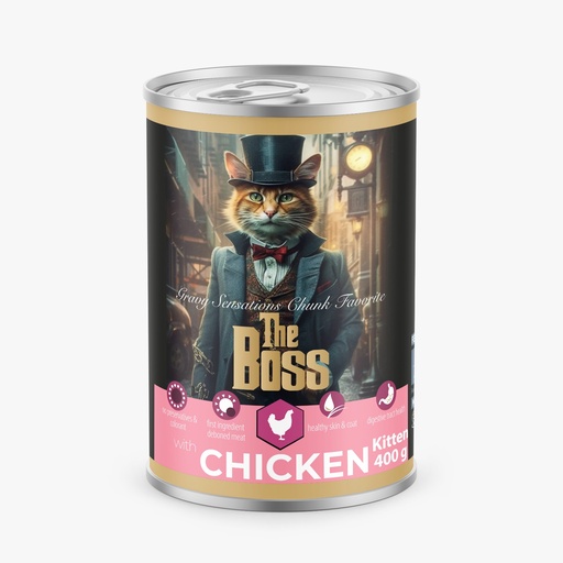 [BOSS|400gm] The Boss | Kitten Food With Chicken