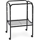 [C2 أبيض وأسود] حامل القفص رقم C2