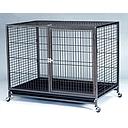 [074 أبيض] قفص للكلاب والقطط