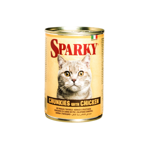 [800947000202A] Sparky | Essential Cat With Chicken | 415gm