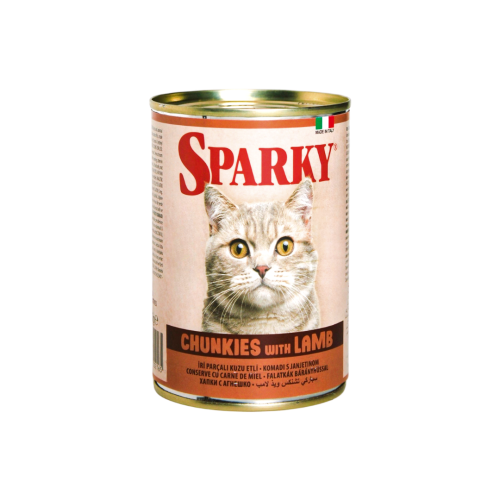 [800947000216A] سباركي !!! غذاء يومي للقطط البالغة   415 جم