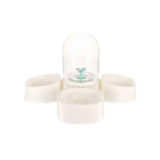 [A002] وحدة تغذية و شرب للقطط 