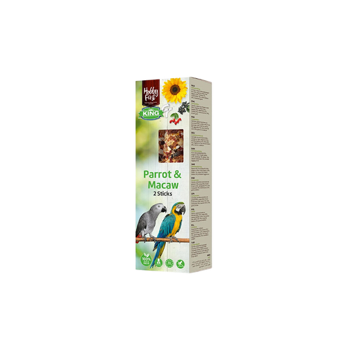 [663784] Hobby First | Parrot & Macaw Fruit Sticks | 90g