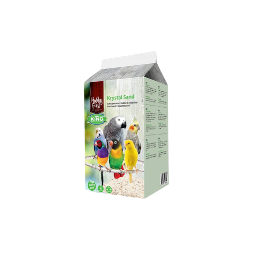 [750213]  هوبي فيرست | رمل من الصدف المطحون لجميع أنواع الطيور | 2 كغم