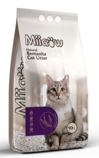 [Mii-10L] Miiaow | Bintonite Cat Litter Lavender | 10L