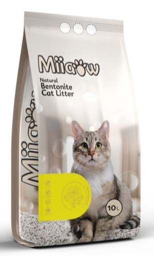 [Mii-10L] Miiaow | Bintonite Cat Litter Rose | 10L