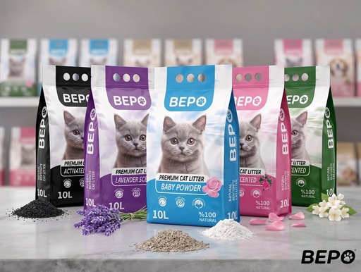 Bepo | Bentonite Cat Litter | 10L  