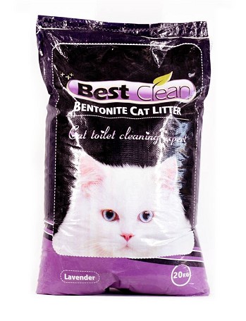 [BST20] بيست كلين | رمل للقطط برائحة اللافندر | 20 كجم