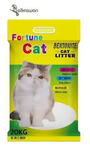 [FCL20] فورتون  | رمل للقطط برائحة التفاح | 20 كجم