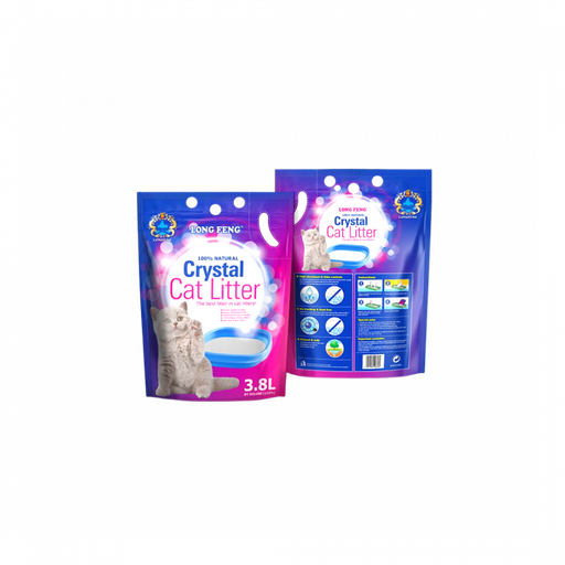 [Purple No-1] لونج فنج | رمل قطط جل | لافندر | 3.8 لتر